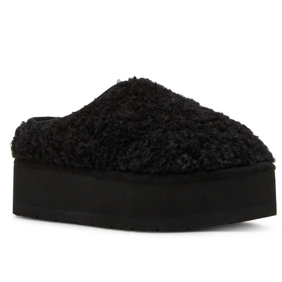 MADDEN GIRL Faux Fur Clogs - Picture 1 of 12